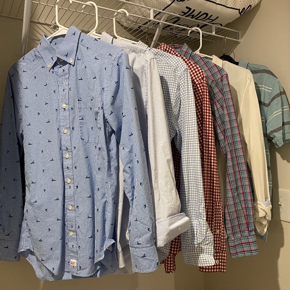 Vineyard Vines and Brooks Brothers Causal Button-Down Shirts and Polo Lot XS - Picture 1 of 6